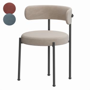 Inesse Boucle Ivory Dining Chair