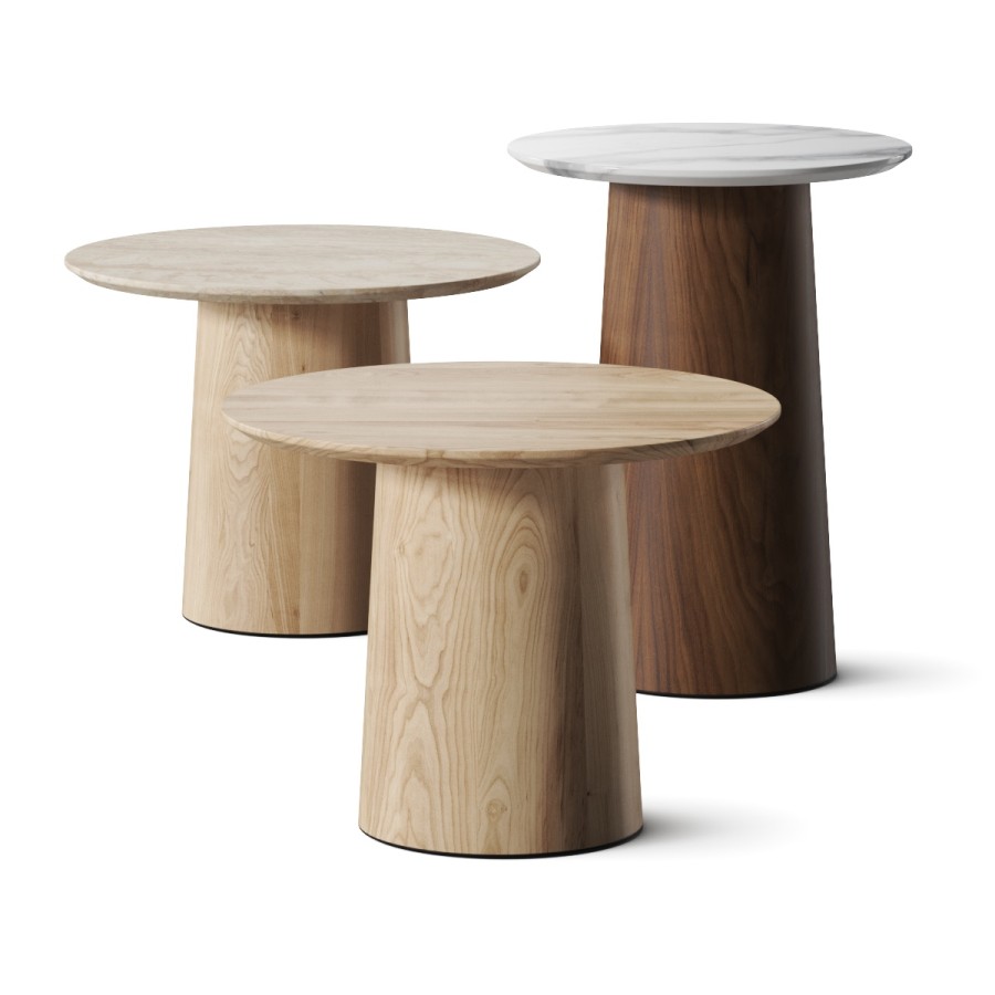 Stahl Band Spule Side Tables 3D Model for VRay, Corona | CGMood