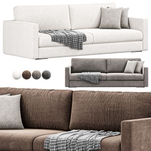 Magnum 3 Seater Fabric Sofa By Flexform