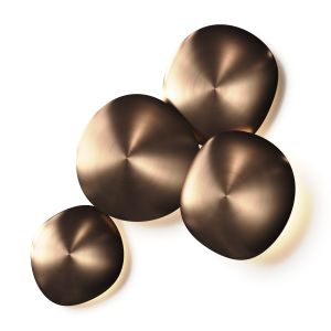 Viso Chestnut Cluster Wall Lamps