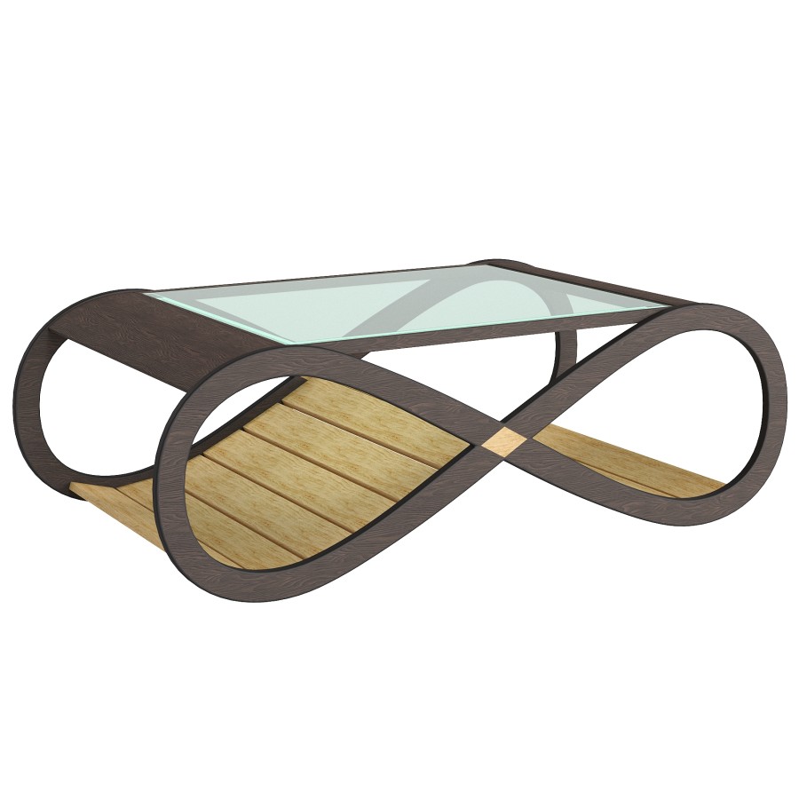 Infinity Coffe Table - 3D Model for Corona