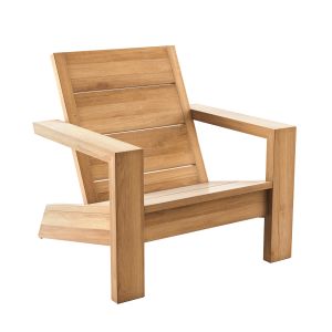 Williams Sonoma - Larnaca Outdoor Teak Deck Chair