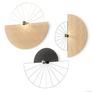 Aromas Del Campo Ghaban Rattan Wall Lamps