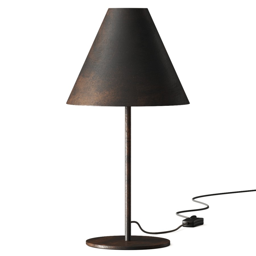 Zara Home Iron Table Lamp - 3D Model for VRay, Corona