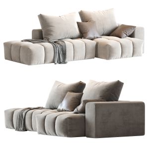 Modern Modular L-shape Sofa Chaise