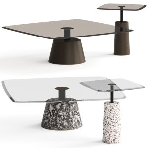 1stdibs Bronze Glass Fumed Eucalyptus Coffee Table
