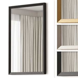 Thick Frame Metal Wall Mirrors