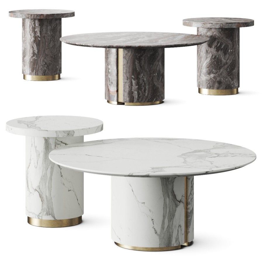 Capital Collection Ercolino Coffee Tables 3D Model for VRay, Corona ...