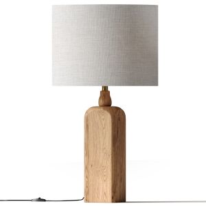 Zara Home - Lamp With Wooden Base