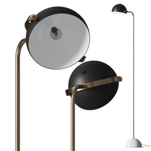 So Home Shade And White Marble Base Floor Lamp
