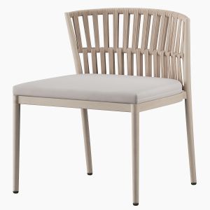 Lineas Dining Side Chair w Cushions FN64711 by Rat