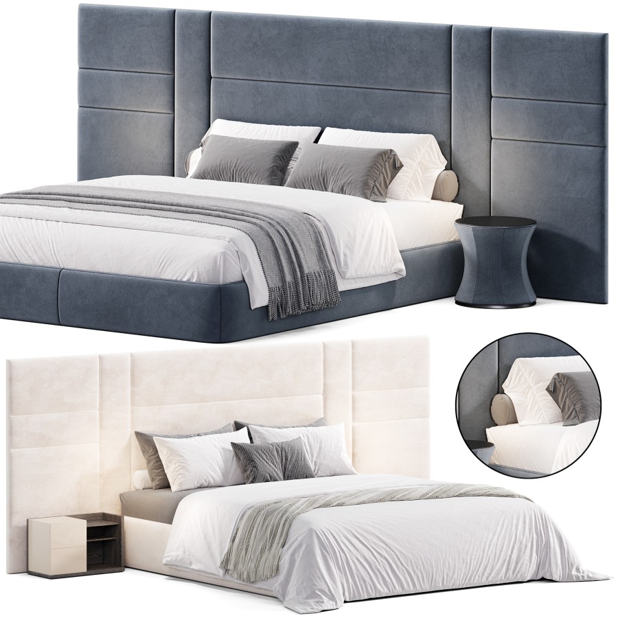 Ground Bed By Lecomfort - 3D Model for Corona