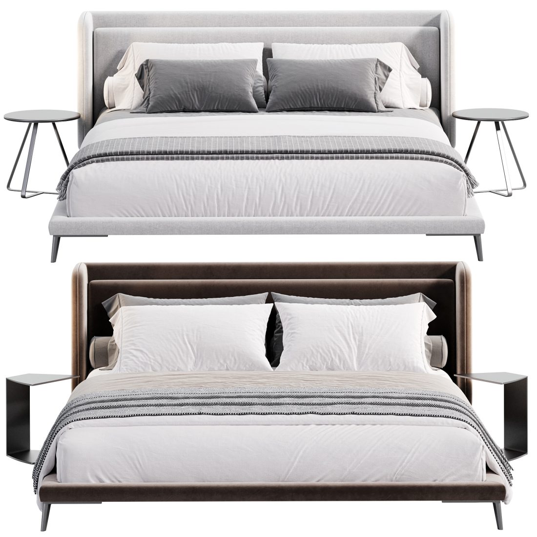 Austin Bed By Boconcept 3D Model for Corona | CGMood Austin Bed By Boconcept 3D Model for Corona | CGMood