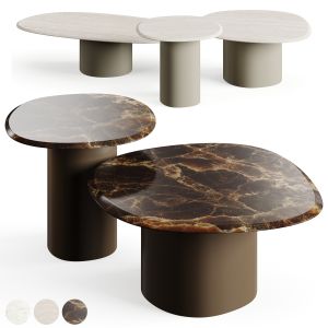 Carpanese Home Pebble Stone Table