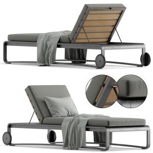 Molteni & C. Guell Sunbed