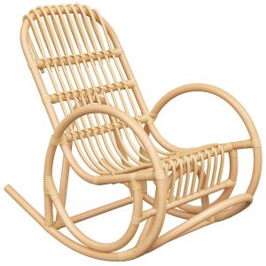 Wicker Baby Rocking Chair