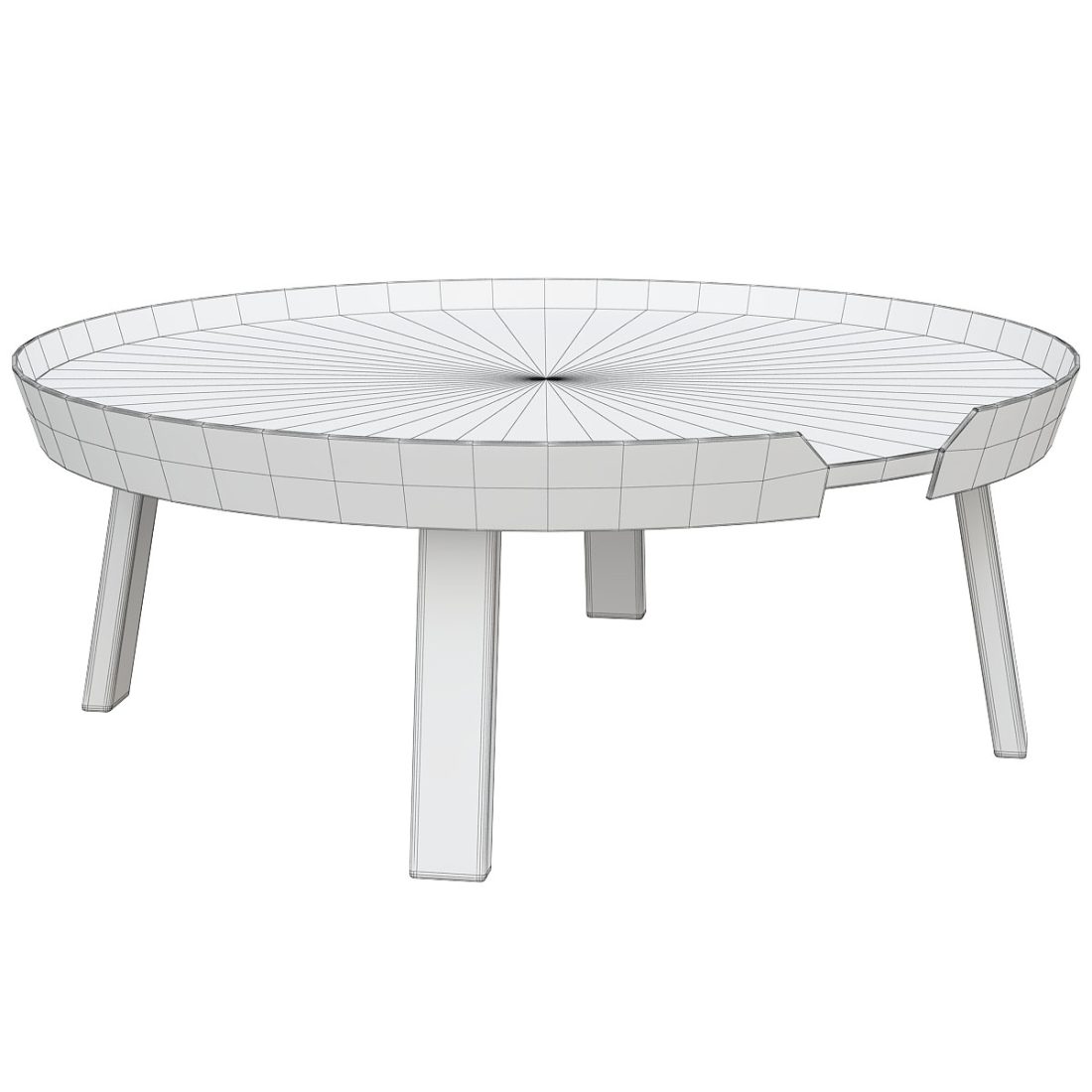 Coffee Table Muuto 3D Model for VRay | CGMood