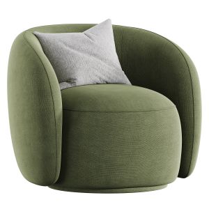 Poole Swivel Lounge Chair By Poly And Bark