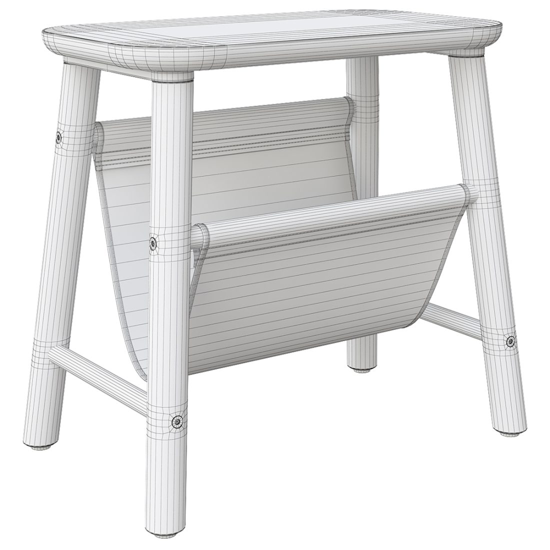 Vilto Storage Stool 3D Model for VRay | CGMood
