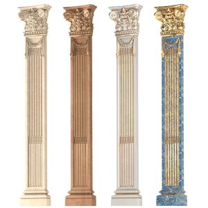 Pilaster Column In Classic Style