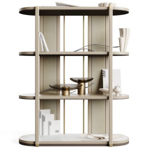 Frato Firenze Bookcase With Decoration