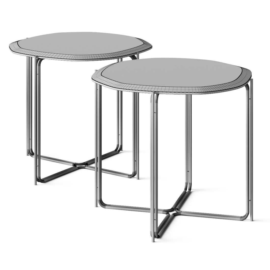 Roberto Cavalli Ragali Side Table 3D Model for VRay, Corona | CGMood