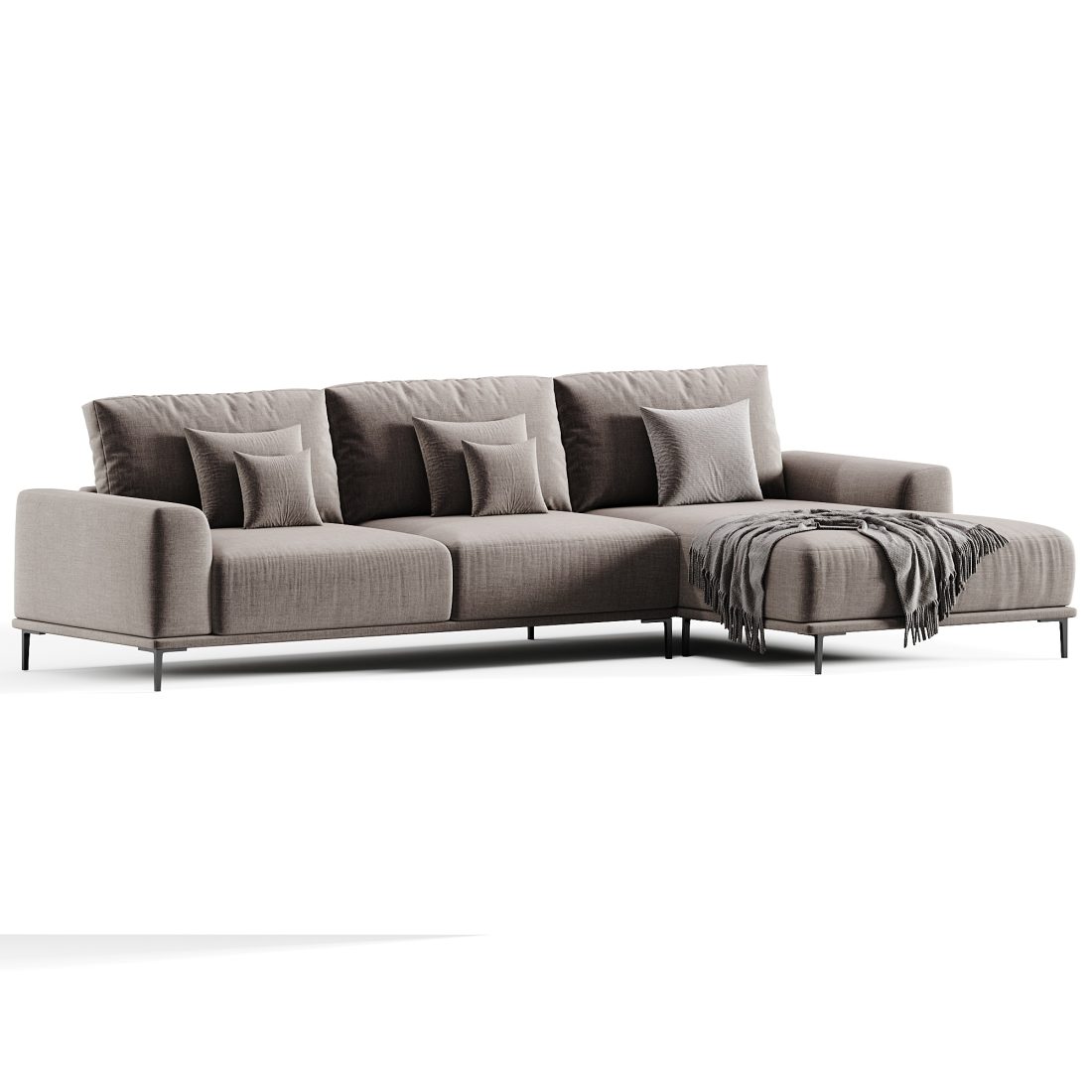 Sofa Eichholtz Lounge Sofa Montado By Eichholtz - 3D Model for Corona