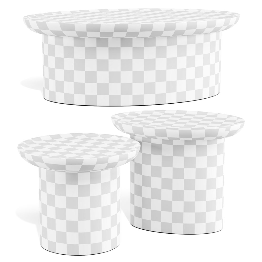 Findley - Coffee And Side Tables Set 02 3D Model for Corona | CGMood