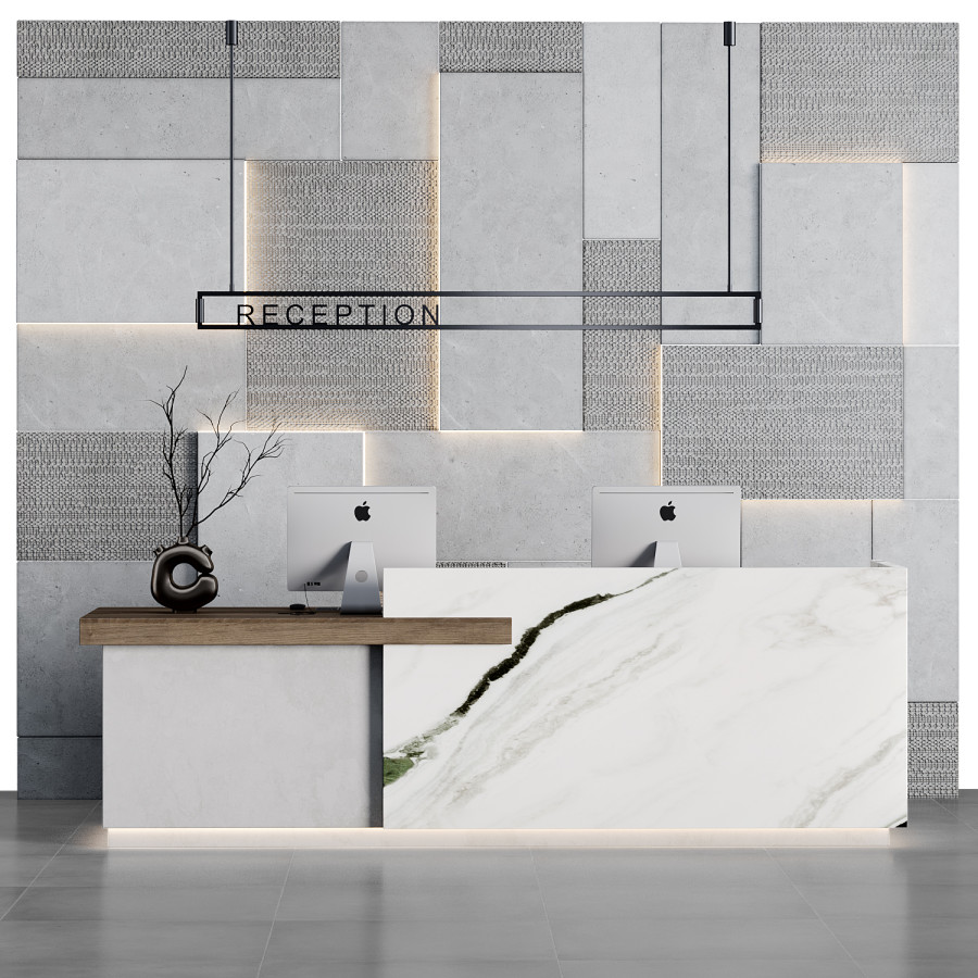 Reception Texture Image Reception Design 27 3D Model for VRay, Corona | CGMood