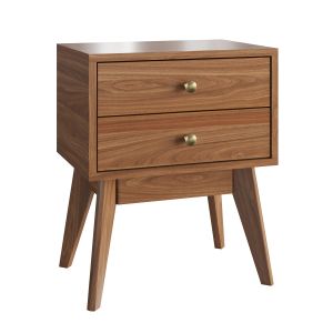 Side Table Walnut 3D Model for Corona | CGMood