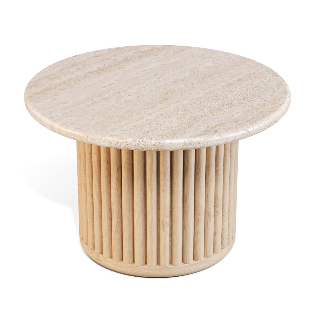Tribu: Otto - Coffee And Side Tables Set 02 3D Model for Corona | CGMood