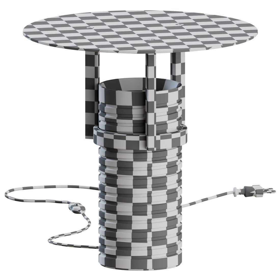 Set Table Lamp 3D Model for Corona | CGMood