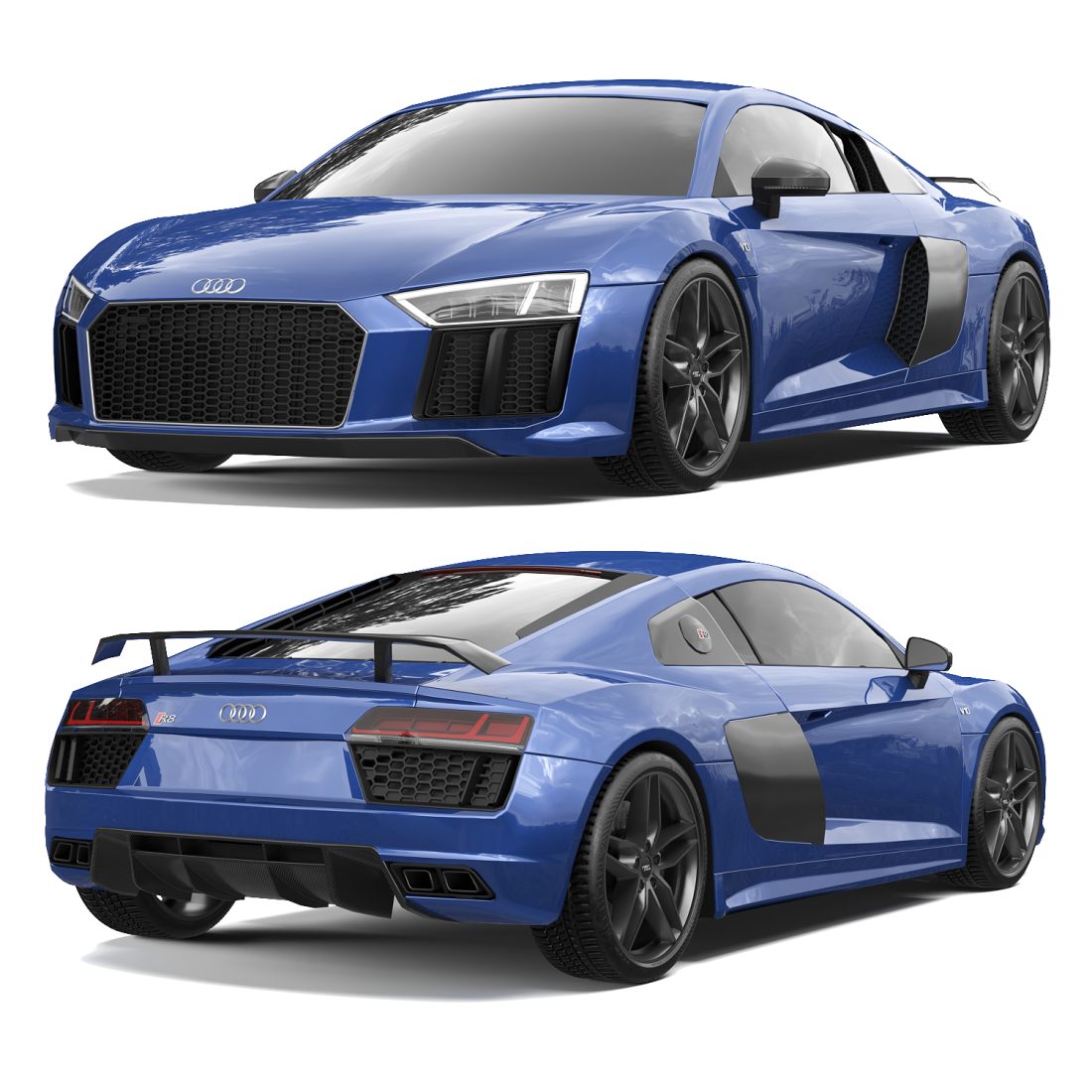 Audi R8 3D Model for Corona | CGMood
