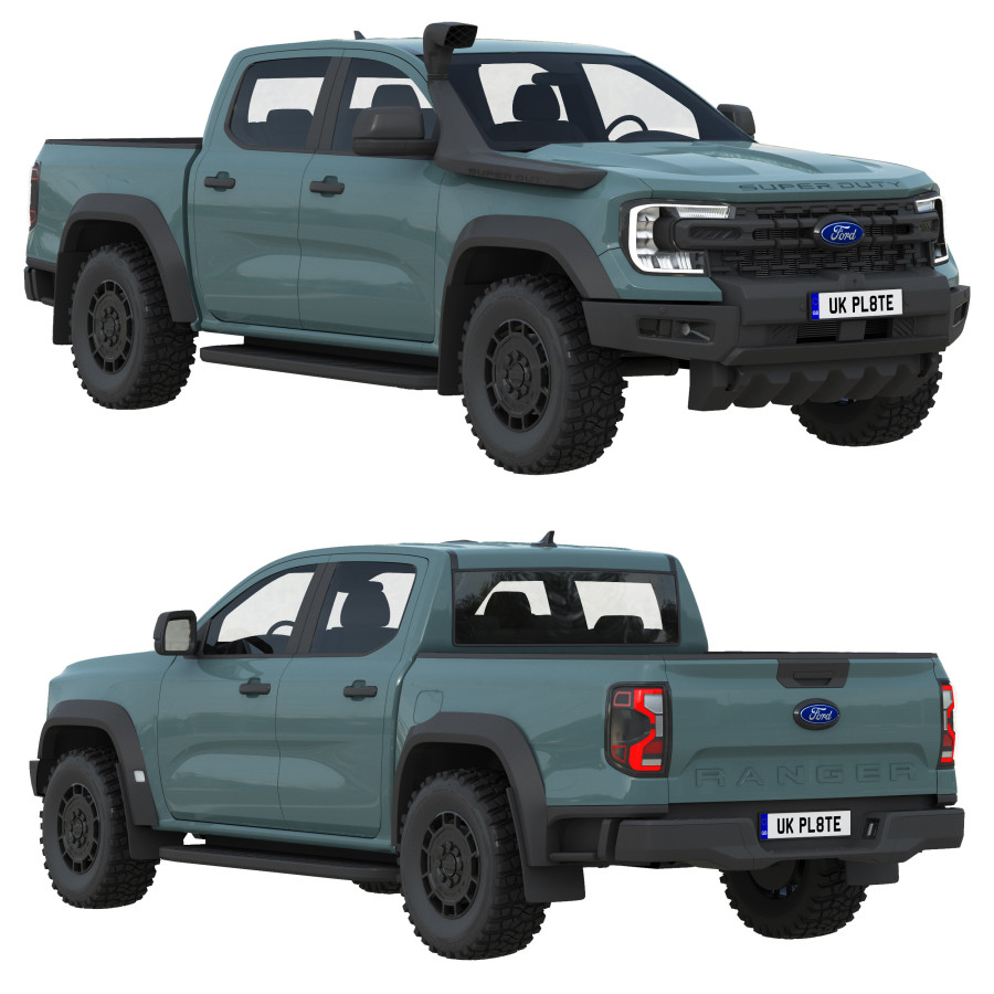 Ford Ranger Super Duty 2026 3D Model for VRay | CGMood