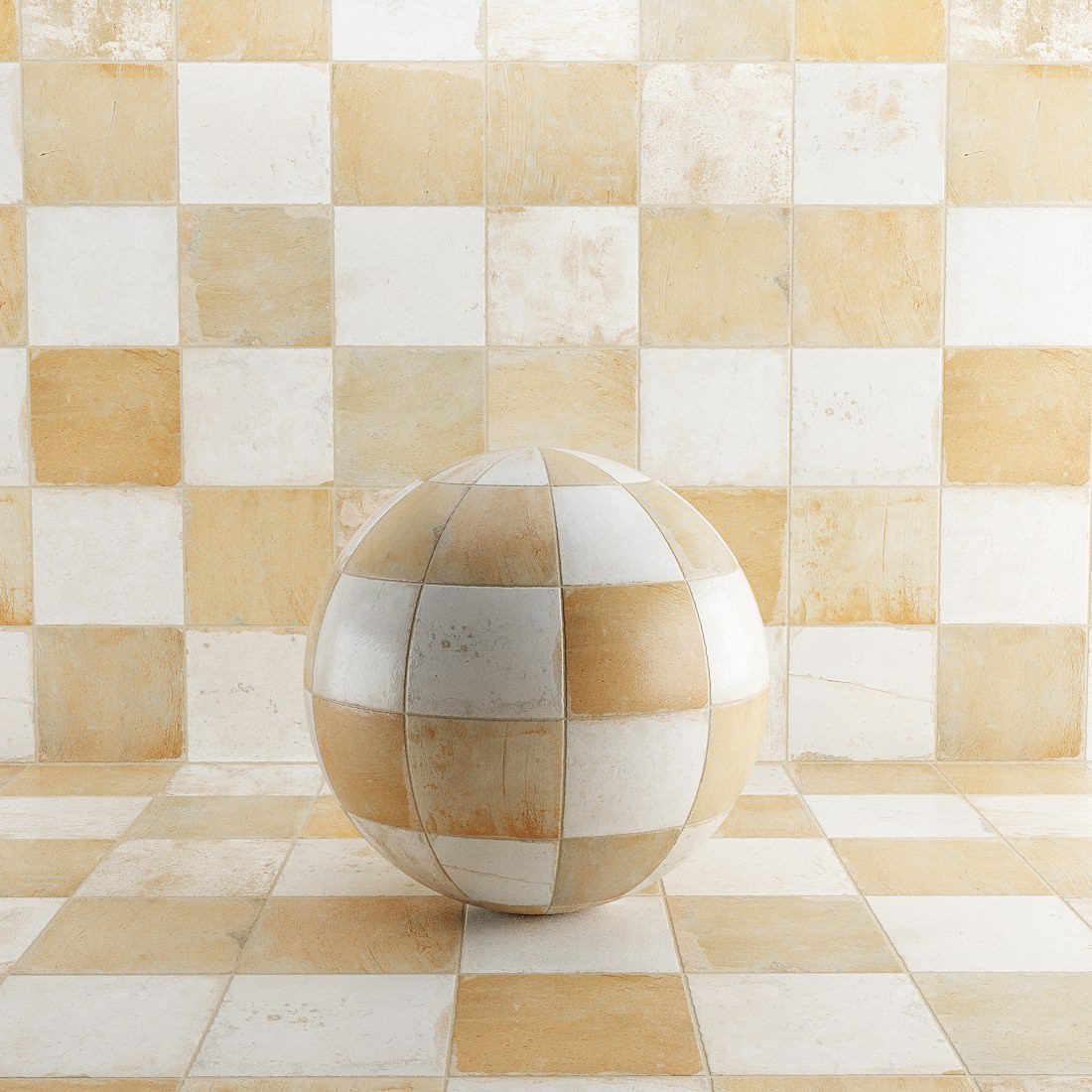 Ceramic Checkers Ceramic Tile Checkers 4k Pbr Seamless Texture / PBR Material | CGMood