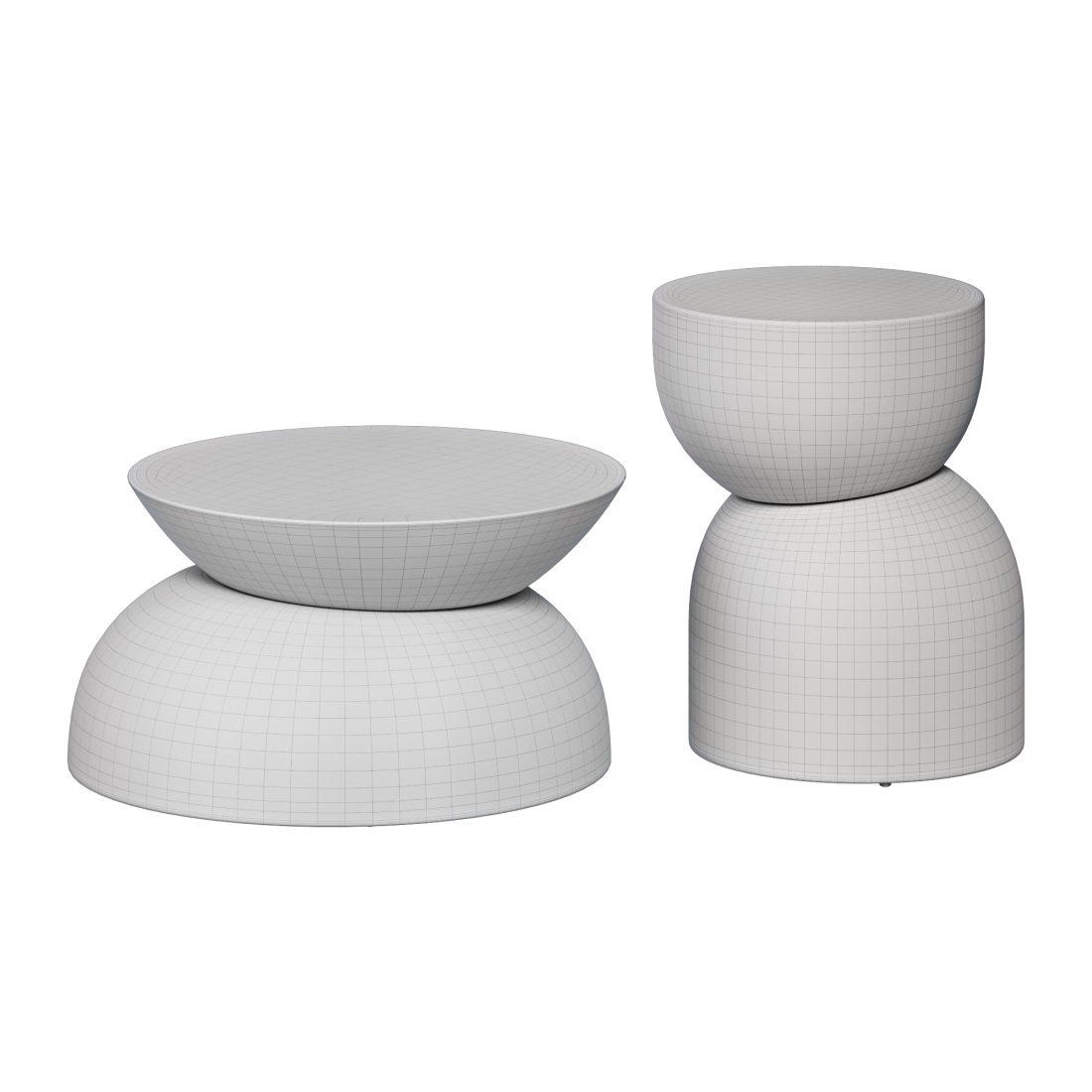 Round Side Table Gigi 3D Model for VRay, Corona | CGMood