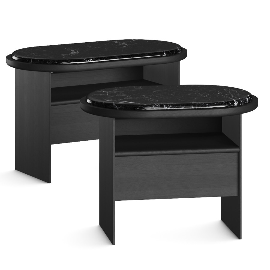 Gallotti And Radice Sensei Nightstand Bedside 3D Model for VRay