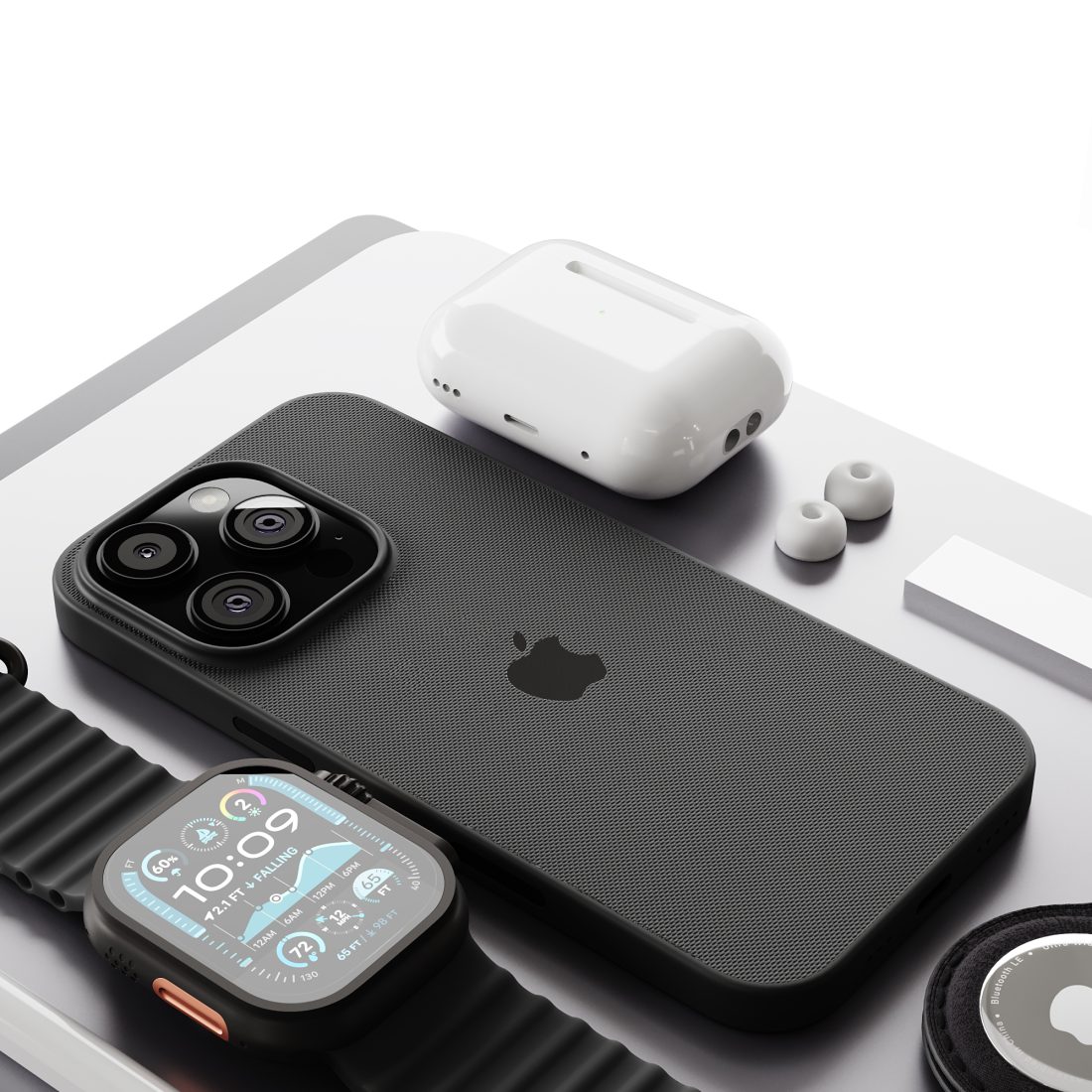 Apple Set Set Of Apple Equipment 02 3D Model for Corona | CGMood