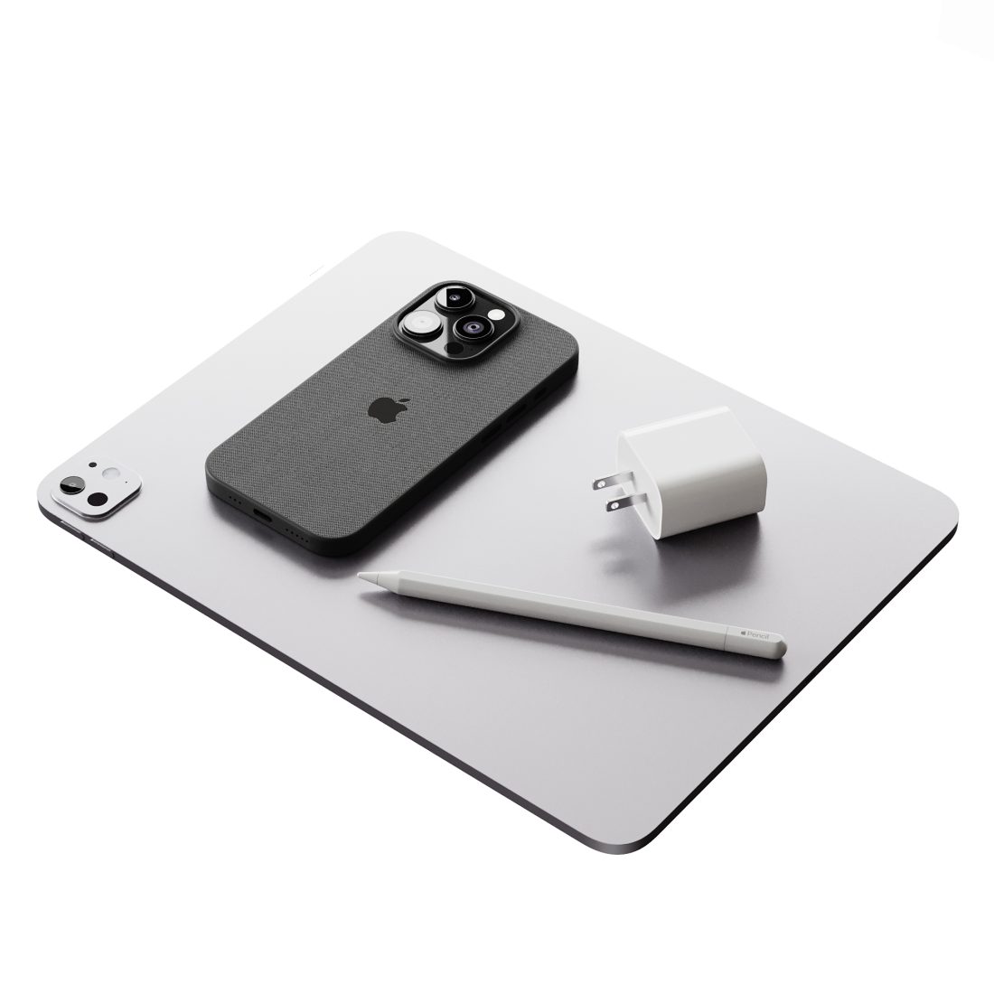 Apple Set Set Of Apple Equipment 02 3D Model for Corona | CGMood