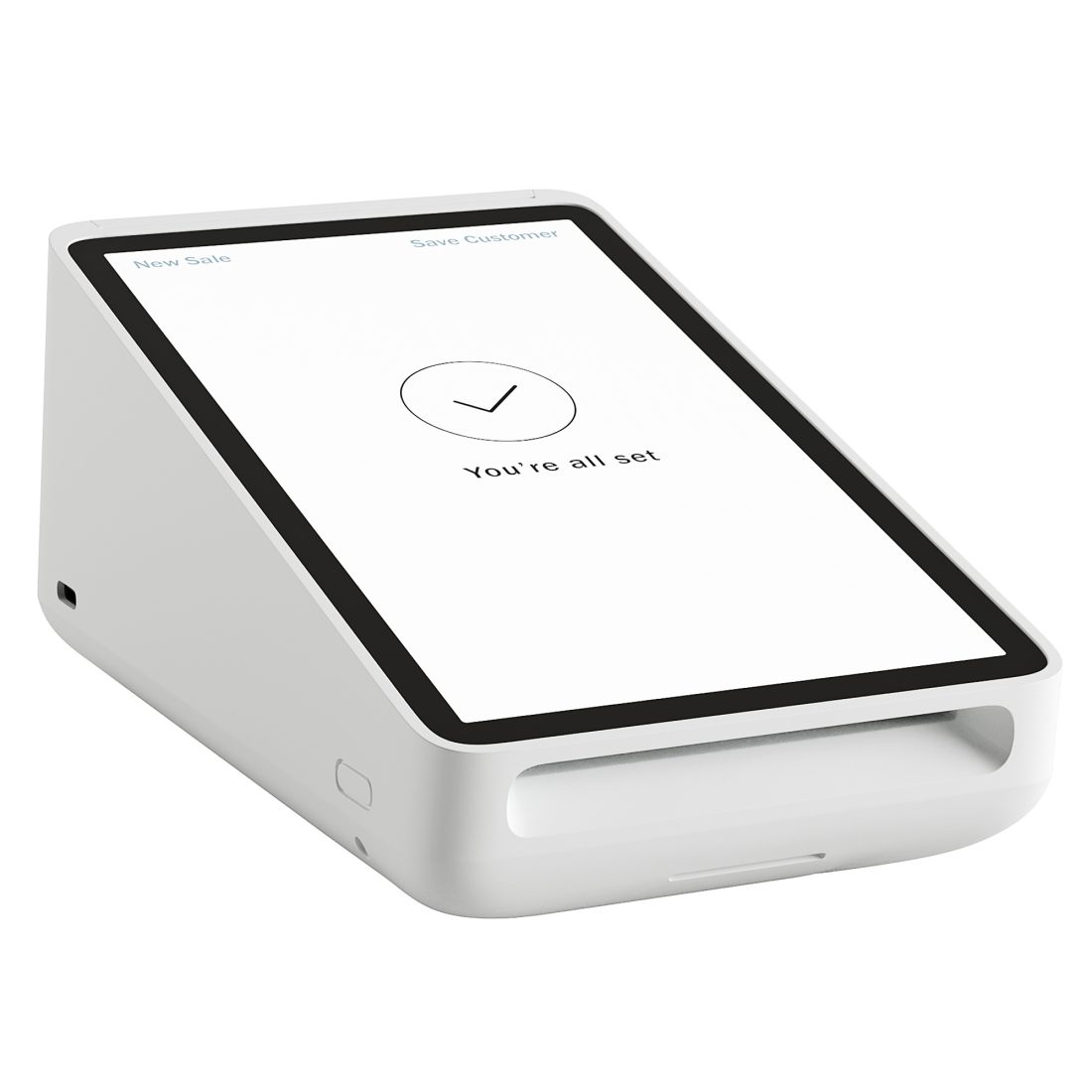 Square Terminal Credit Card Machine 3D Model for Corona | CGMood