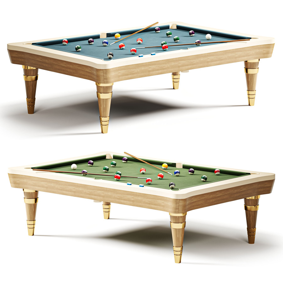 Regis Billiard Table by Abdubosit Abdujabborov