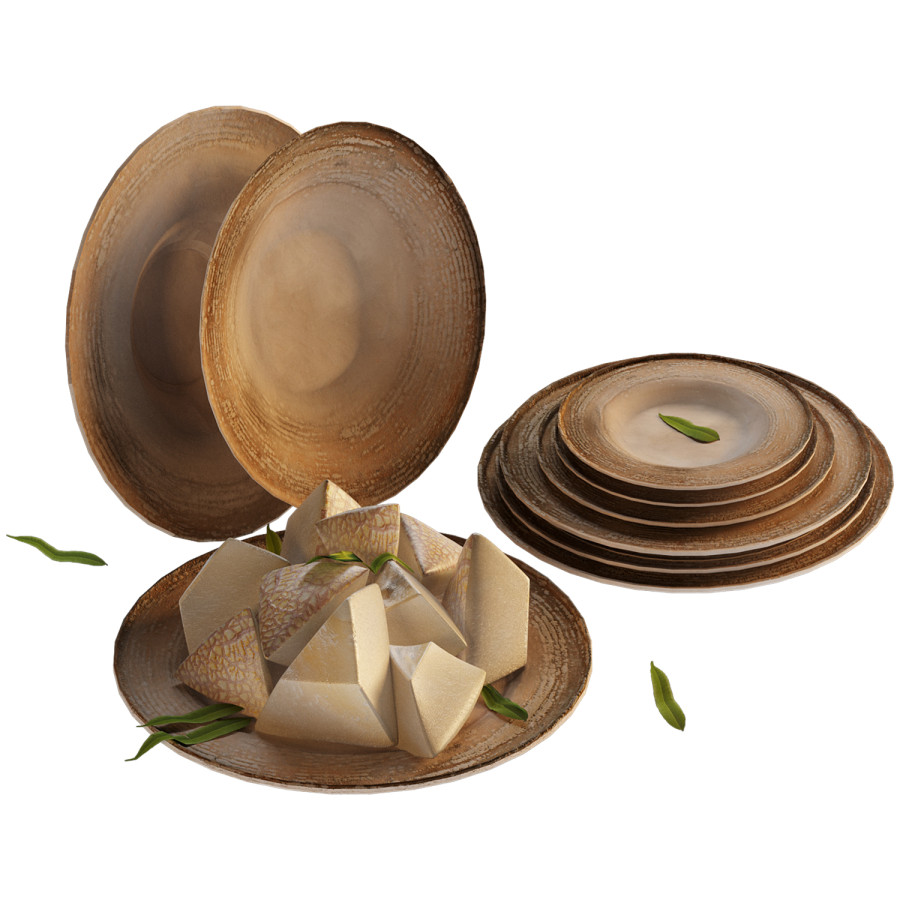 Bonna Crockery Set With Melon Slices by RoutArt