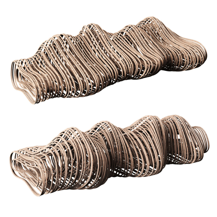 Parametric Bench N6 by 3d Vlad