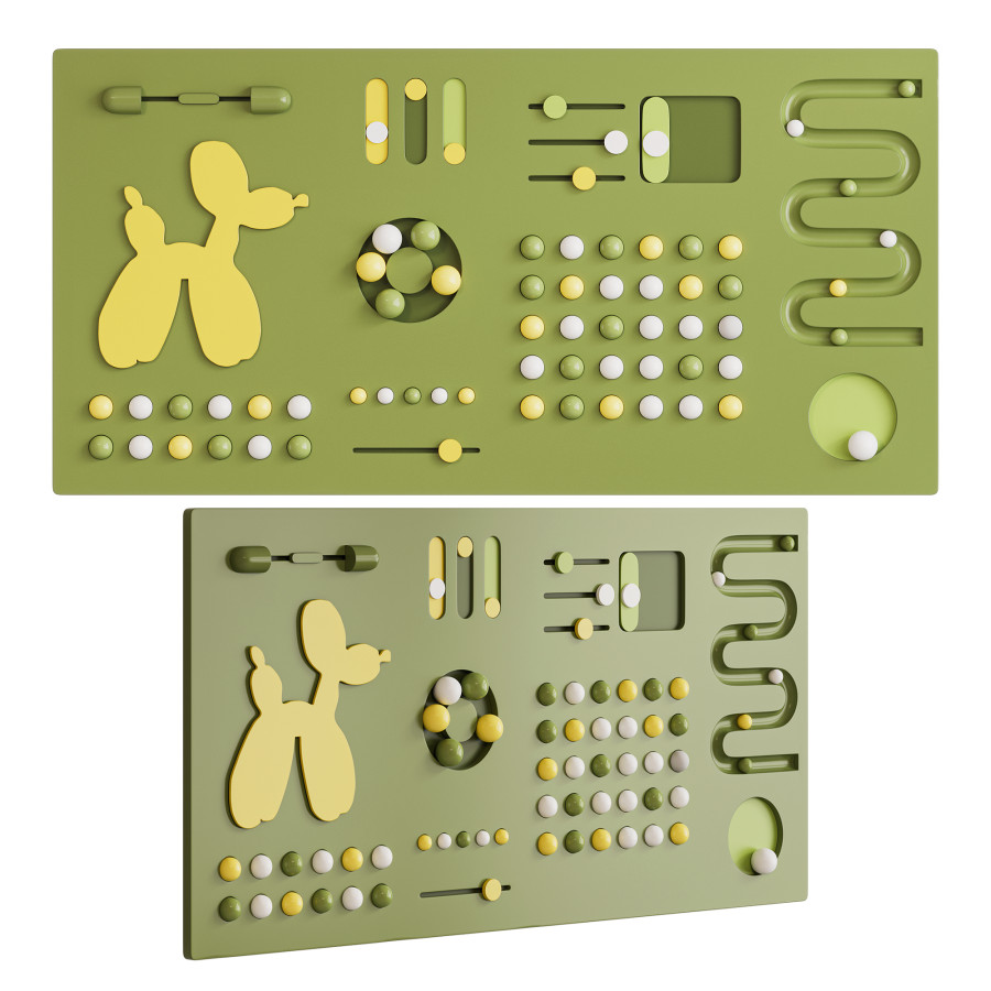 Play Panel For A Childrens Room by Serin Pro