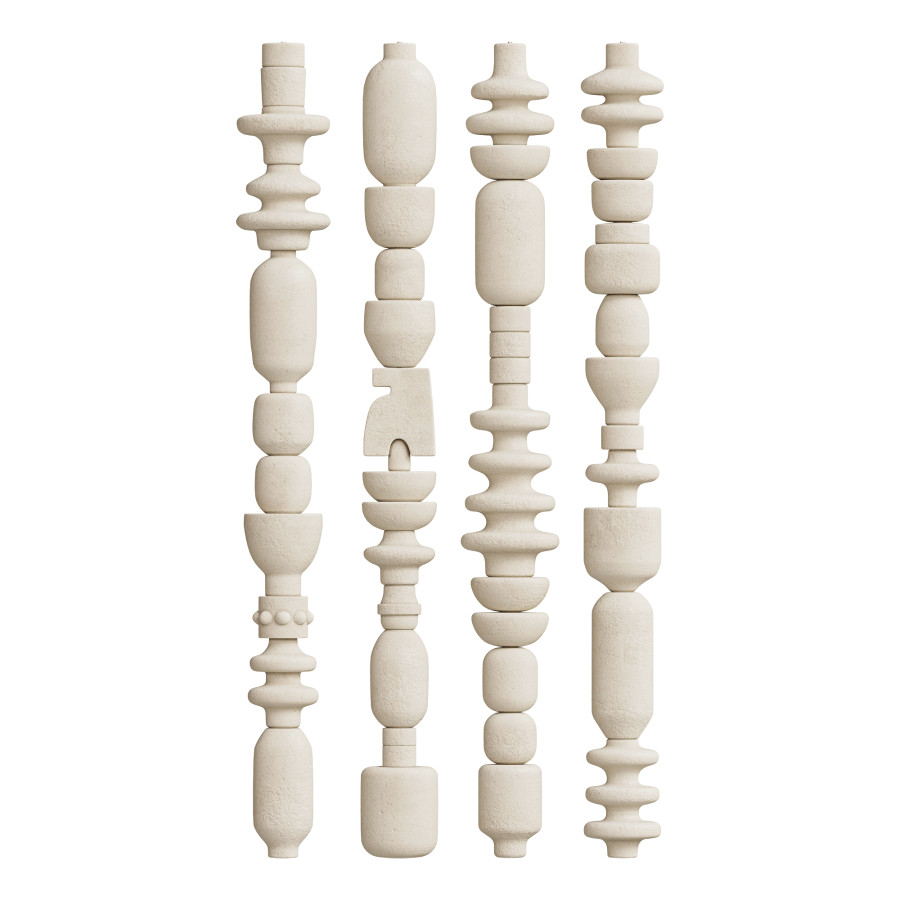 Abstract Sculptural Columns by Serin Pro
