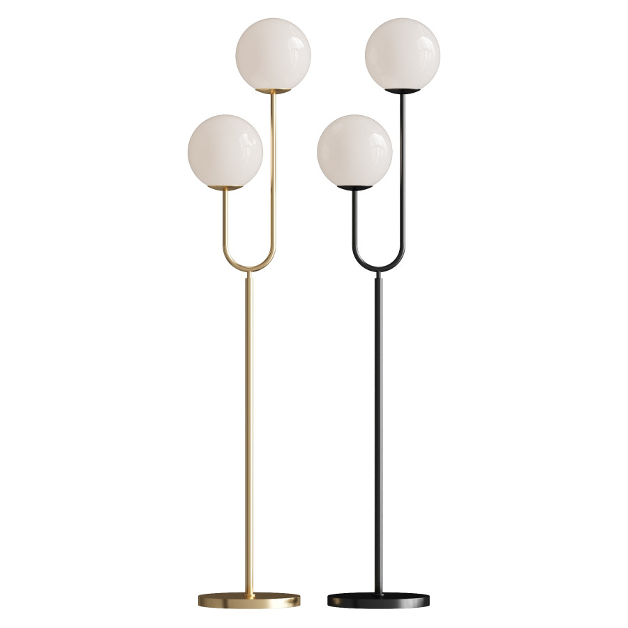 Eterna 2 Light Floor Lamp by Zennoo