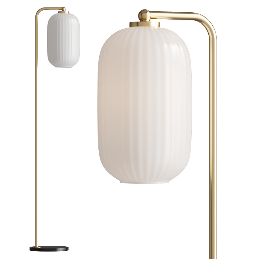 Lark Floor Lamp Lark Fl Ag by Zennoo