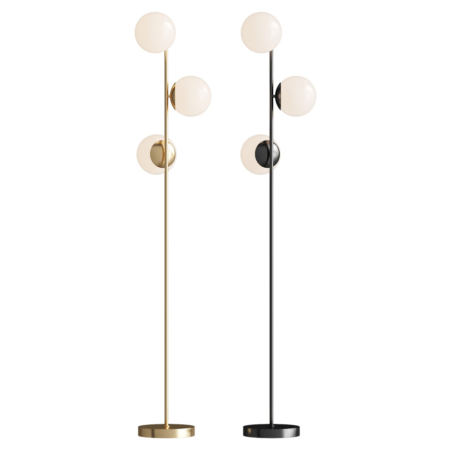 Lilly 3 Light Floor Lamp by Zennoo