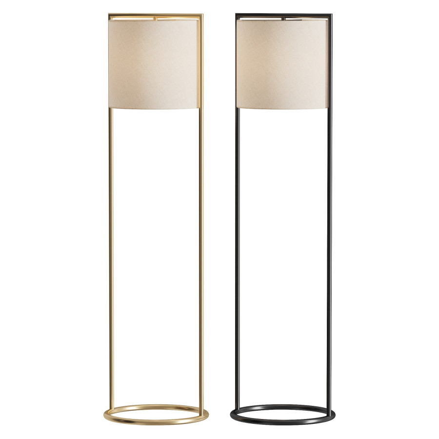 Loftus 1 Light Floor Lamp Rusty by Zennoo