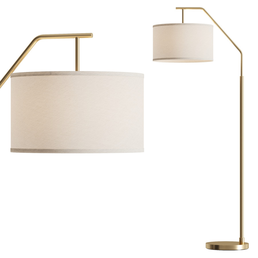 Max Floor Lamp By Adesso by Zennoo
